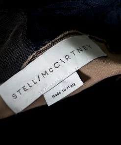 Promo 😍 Stella McCartney Navy Blue Floral Lace Semi Sheer Sleeveless Midi 👗 Dress S For 👩 Women ✔️ -Stella McCartney Shop luxury women stella mccartney used clothes p155881 0005