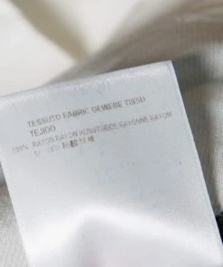 Outlet 👍 Stella McCartney Black Textured Wide Leg Pants XL For 👩 Women ⌛ -Stella McCartney Shop luxury women stella mccartney used clothes p162428 004