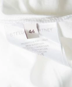 Best Sale 😉 Stella McCartney White Leopard Head Printed Cotton T-Shirt M For 👩 Women 🤩 -Stella McCartney Shop luxury women stella mccartney used clothes p162634 002