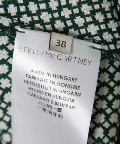 New 🎉 Stella McCartney Multicolor Printed Crepe Short Sleeve 👗 Dress S For 👩 Women 👍 -Stella McCartney Shop luxury women stella mccartney used clothes p163416 005