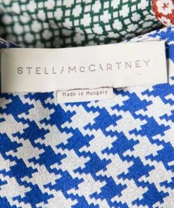 New 🎉 Stella McCartney Multicolor Printed Crepe Short Sleeve 👗 Dress S For 👩 Women 👍 -Stella McCartney Shop luxury women stella mccartney used clothes p163416 006