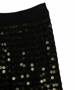 Budget 👍 Stella McCartney Metallic Sequined Meshjersey Pants M For 👩 Women 🔔 -Stella McCartney Shop luxury women stella mccartney used clothes p16382 0005