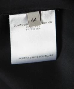 Budget 💯 Stella McCartney Black Silk Satin Sequin Embellished Neck Tie Detail Top M For 👩 Women 🔥 -Stella McCartney Shop luxury women stella mccartney used clothes p166413 004