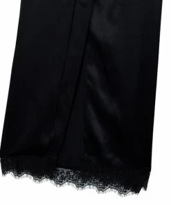 Top 10 🛒 Stella McCartney Black Palazzo Slit Silk Pants S For 👩 Women 🛒 -Stella McCartney Shop luxury women stella mccartney used clothes p16668 009