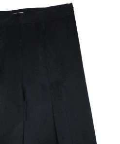 Top 10 🛒 Stella McCartney Black Palazzo Slit Silk Pants S For 👩 Women 🛒 -Stella McCartney Shop luxury women stella mccartney used clothes p16668 012