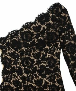 Best reviews of ⭐ Stella McCartney Black One Shoulder Lace 👗 Dress S For 👩 Women 🎁 -Stella McCartney Shop luxury women stella mccartney used clothes p16739 010