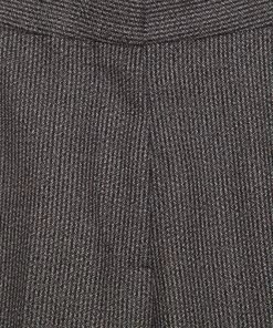 Best Pirce ✨ Stella McCartney Monochrome Wool And Cotton Flared Bottom Trousers XXS For 👩 Women 🔔 -Stella McCartney Shop luxury women stella mccartney used clothes p168261 006