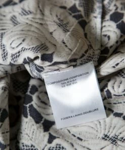 Cheapest 💯 Stella McCartney Black Floral Lace Printed Silk Pyjama Blouse M For 👩 Women 🧨 -Stella McCartney Shop luxury women stella mccartney used clothes p171520 004