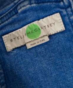 Best Sale 😉 Stella McCartney Indigo Light Washed Wide Leg Denim Overalls S For 👩 Women ✨ -Stella McCartney Shop luxury women stella mccartney used clothes p171973 004