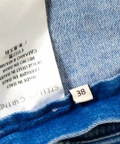 Best Sale 😉 Stella McCartney Indigo Light Washed Wide Leg Denim Overalls S For 👩 Women ✨ -Stella McCartney Shop luxury women stella mccartney used clothes p171973 007