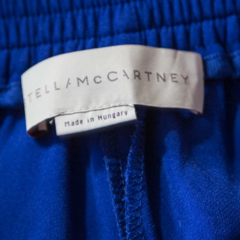 Best Pirce ❤️ Stella McCartney Cobalt Blue Crepe Elasticized Waist Tamara Pants M For 👩 Women 🌟 7 Best Pirce ❤️ Stella McCartney Cobalt Blue Crepe Elasticized Waist Tamara Pants M For 👩 Women 🌟 - Image 5