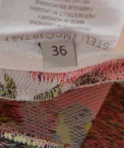 New ⭐ Stella McCartney Metallic Neon Floral Jacquard Ridley Sheath 👗 Dress XS For 👩 Women ⭐ -Stella McCartney Shop luxury women stella mccartney used clothes p178188 004