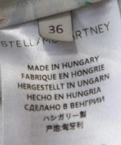 Hot Sale 🎉 Stella McCartney Multicolor Floral Printed Silk Long Sleeve Eva Blouse S For 👩 Women 😍 -Stella McCartney Shop luxury women stella mccartney used clothes p183613 003