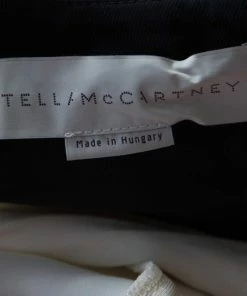 Discount ⌛ Stella McCartney Monochrome Long Sleeve Sheath 👗 Dress M For 👩 Women 😀 -Stella McCartney Shop luxury women stella mccartney used clothes p184805 001