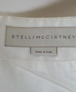 Discount 👍 Stella McCartney White Embellished Applique Detail Rex Mini 👗 Skirt M For 👩 Women ❤️ -Stella McCartney Shop luxury women stella mccartney used clothes p192976 003
