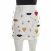 Discount 👍 Stella McCartney White Embellished Applique Detail Rex Mini 👗 Skirt M For 👩 Women ❤️ -Stella McCartney Shop luxury women stella mccartney used clothes p192976 004