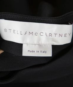 Best reviews of 🎉 Stella McCartney Black Bow Embroidered Cap Sleeve Boxy Blouse M For 👩 Women 😀 -Stella McCartney Shop luxury women stella mccartney used clothes p194160 005