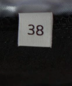 Best deal 😀 Stella McCartney Black Python Scale Patterned Jacquard Drawstring Detail Pants S For 👩 Women ⭐ -Stella McCartney Shop luxury women stella mccartney used clothes p195816 006