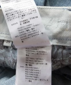 Budget 🔔 Stella McCartney Indigo Wild Cat Foil Printed Denim Skinny Ankle 👖 Jeans M For 👩 Women 👏 -Stella McCartney Shop luxury women stella mccartney used clothes p196973 004