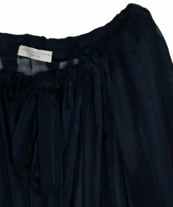 Buy 😍 Stella McCartney Sheer Silk Drawstring Top S For 👩 Women 💯 -Stella McCartney Shop luxury women stella mccartney used clothes p20681 005