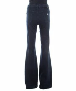 Best reviews of ✔️ Stella McCartney Navy Blue Denim Flared 👖 Jeans L For 👩 Women 😀 -Stella McCartney Shop luxury women stella mccartney used clothes p210480 001