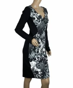 Cheapest 😉 Stella McCartney Henrietta Floral Mix Bodycon 👗 Dress M For 👩 Women 🥰 -Stella McCartney Shop luxury women stella mccartney used clothes p21104 002