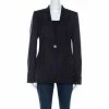 Best reviews of 🎉 Stella McCartney Navy Blue Wool Gold Button Detail Single Button Blazer M For 👩 Women 🤩 -Stella McCartney Shop luxury women stella mccartney used clothes p211684 006