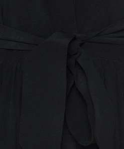 Wholesale 😉 Stella McCartney Black Silk Ruched Detail Belted Jumpsuit S For 👩 Women 🌟 -Stella McCartney Shop luxury women stella mccartney used clothes p217517 004