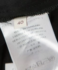 Wholesale 😉 Stella McCartney Black Silk Ruched Detail Belted Jumpsuit S For 👩 Women 🌟 -Stella McCartney Shop luxury women stella mccartney used clothes p217517 006