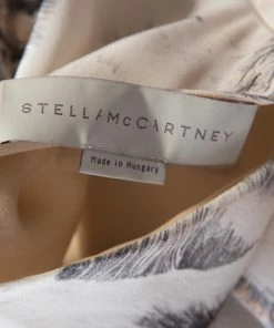 Best deal 😀 Stella McCartney Multicolor Cat Print Silk Asymmetric Hem Ilona 👗 Dress M For 👩 Women 🤩 -Stella McCartney Shop luxury women stella mccartney used clothes p221544 006