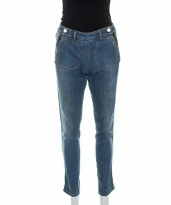 Budget 😍 Stella McCartney Blue Denim Slim Fit 👖 Jeans M For 👩 Women 😀
