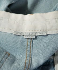 Best Pirce 🔥 Stella McCartney Light Blue Denim Star Detail Flared 👖 Jeans S For 👩 Women 🛒 -Stella McCartney Shop luxury women stella mccartney used clothes p238710 006 scaled
