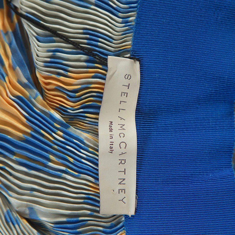 Discount ๐ Stella McCartney Multicolor Printed Pleated Ruffle ๐ Dress M For ๐ฉ Women ๐ 7 Discount ๐ Stella McCartney Multicolor Printed Pleated Ruffle ๐ Dress M For ๐ฉ Women ๐ - Image 5