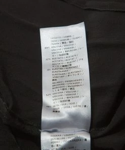 Hot Sale 👍 Stella McCartney Black Crepe Lace Insert Sleeveless Maxi 👗 Dress XS For 👩 Women 🛒 -Stella McCartney Shop luxury women stella mccartney used clothes p243811 006