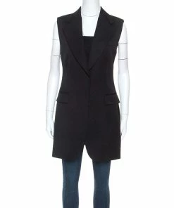 Best reviews of 🌟 Stella McCartney Black Wool Vest M For 👩 Women 👏