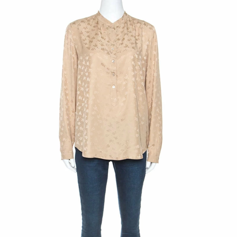 Best reviews of โ๏ธ Stella McCartney Beige Jacquard Button Front Mandarin Collar ๐ Shirt S For ๐ฉ Women ๐ 3 Best reviews of โ๏ธ Stella McCartney Beige Jacquard Button Front Mandarin Collar ๐ Shirt S For ๐ฉ Women ๐