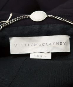 Cheapest 😀 Stella McCartney Navy Blue Wool Double Breasted Vest S For 👩 Women 🔥 -Stella McCartney Shop luxury women stella mccartney used clothes p251793 003