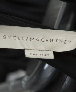 Promo 😀 Stella McCartney Black Jersey Draped Cowl Neck Jumpsuit S For 👩 Women 💯 -Stella McCartney Shop luxury women stella mccartney used clothes p255528 004