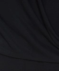 Promo 😀 Stella McCartney Black Jersey Draped Cowl Neck Jumpsuit S For 👩 Women 💯 -Stella McCartney Shop luxury women stella mccartney used clothes p255528 006