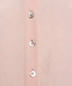 Flash Sale ⌛ Stella McCartney Blush Pink Silk Long Sleeve Blouse XS For 👩 Women ❤️ -Stella McCartney Shop luxury women stella mccartney used clothes p258022 004