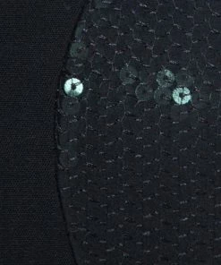 Coupon 💯 Stella McCartney Black Wool Sequined Reily Asymmetric 👗 Dress S For 👩 Women 🎉 -Stella McCartney Shop luxury women stella mccartney used clothes p258678 006