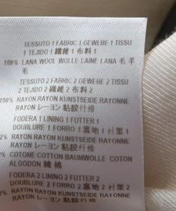 Best Pirce 😀 Stella McCartney Ivory Wool Contrast Lapel Detail Tuxedo Jacket M For 👩 Women 🌟 -Stella McCartney Shop luxury women stella mccartney used clothes p261690 003