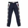 Best Pirce ✔️ Stella McCartney Navy Blue Denim Plaid Trim 👖 Jeans S For 👩 Women 🛒 -Stella McCartney Shop luxury women stella mccartney used clothes p267658 001