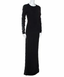 Top 10 โญ Stella McCartney Black Crepe Lace Trim Maxi ๐ Dress S For ๐ฉ Women ๐ 9 Top 10 โญ Stella McCartney Black Crepe Lace Trim Maxi ๐ Dress S For ๐ฉ Women ๐ -Stella McCartney Shop luxury women stella mccartney used clothes p267744 003