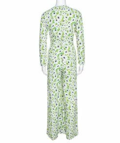 Wholesale ❤️ Stella McCartney Multicolor Floral Print Crepe Jumpsuit S For 👩 Women ✨ 10 Wholesale ❤️ Stella McCartney Multicolor Floral Print Crepe Jumpsuit S For 👩 Women ✨ -Stella McCartney Shop luxury women stella mccartney used clothes p267748 003