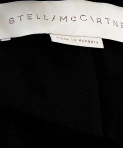 Best Sale 🛒 Stella McCartney Black Lurex Floral Silk Jacquard Christine Pants S For 👩 Women 🎉 -Stella McCartney Shop luxury women stella mccartney used clothes p274679 007