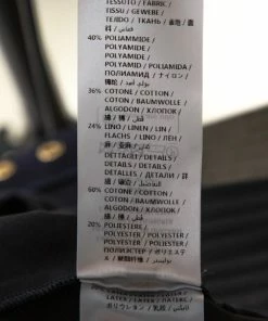 Hot Sale 😉 Stella McCartney Navy Blue Linen Blend Corset Top M For 👩 Women 🔔 -Stella McCartney Shop luxury women stella mccartney used clothes p280777 004