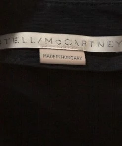 Hot Sale 😉 Stella McCartney Navy Blue Linen Blend Corset Top M For 👩 Women 🔔 -Stella McCartney Shop luxury women stella mccartney used clothes p280777 005