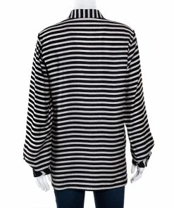 Top 10 🧨 Stella McCartney Monochrome Silk Multiprint Long Sleeve 👕 Shirt M For 👩 Women ✨ -Stella McCartney Shop luxury women stella mccartney used clothes p280808 001
