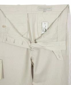 Cheapest 😉 Stella McCartney End Zip White Trousers S For 👩 Women 🧨 -Stella McCartney Shop luxury women stella mccartney used clothes p28578 003